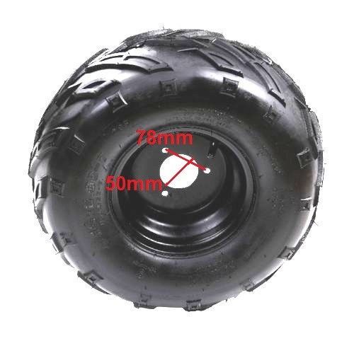 Right side 16x8 - side, 78mm
